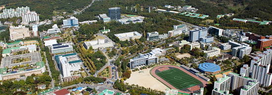 서울 태릉에 위치한 서울과학기술대학교 전경. ⓒ 서울과학기술대학교