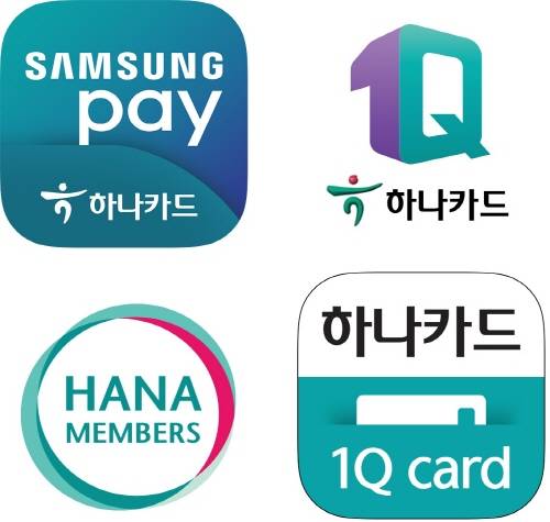 하나카드 폰에 기본 탑재한 앱 일부. ⓒ 하나카드