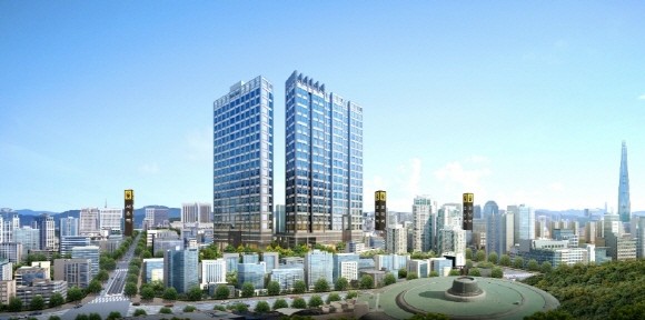 지젤 시그니티 서초 조감도. ⓒ 두손건설