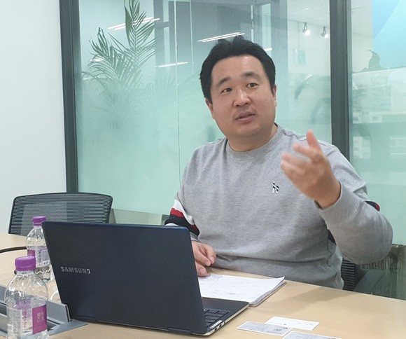 김명진 이노그리드 대표. = 김상준 기자