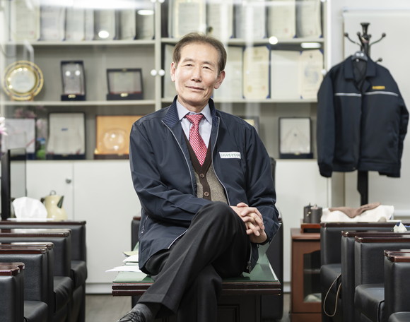 노영진 우림종합관리 경비지도사. ⓒ 국가보훈처