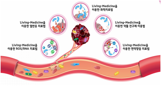 신렉스가 개발하고 있는 'living-medicine' 치료제는 대장암 환자의 유전적 발현 양상을 조사해 이를 개별적으로 적용할 수 있는 치료 시스템이 탑재됐다. ⓒ 신렉스