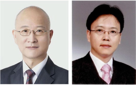 이용구 신임 대표이사(왼쪽), 권규찬 신임 사장. © 디엑스앤브이엔스