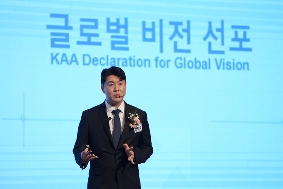 전화성 회장은 "모태펀드 예산 비율 중 액셀러레이터의 비중이 확대되야한다"고 말했다. ⓒ 한국액셀러레이터협회