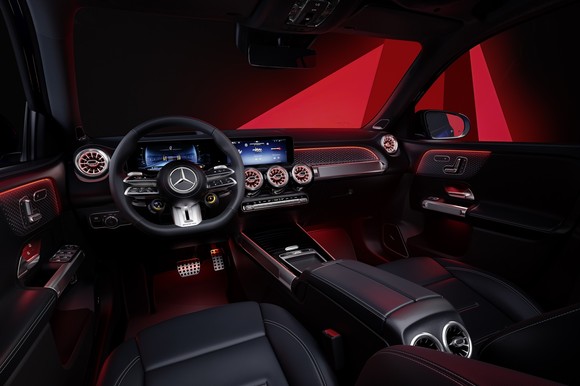 더 뉴 메르세데스-AMG GLB 35 4MATIC 인테리어. ⓒ 메르세데스-벤츠 코리아