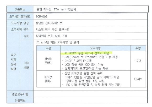 업계 관계자는 "안성시는 IP PBX와 동일 제조사‧전화기 제공을 요구했다"며 "이를 충족하는 국내 기업은 없다"고 설명했다. ⓒ 안성시청