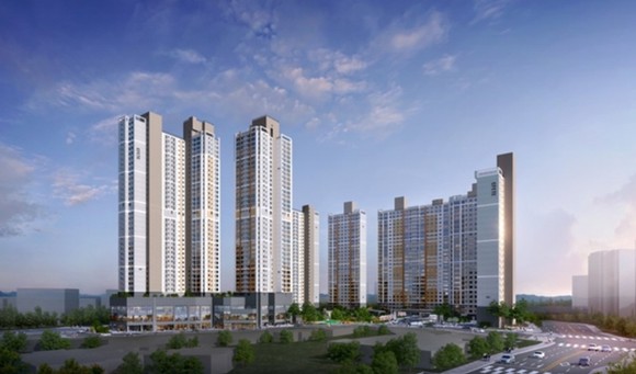 '이천 부발역 에피트' 투시도. © HL디앤아이한라