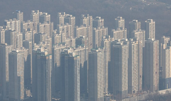 서울 강동구 올림픽파크포레온(둔촌주공). © 연합뉴스