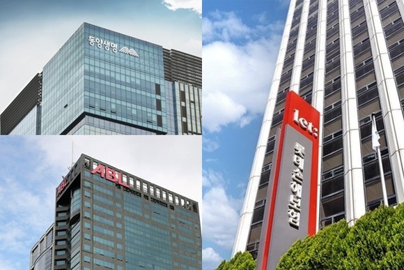 지난 28일 동양·ABL생명의 인수가가 약 1조5000억원으로 결정되면서 업계 위치가 비슷한 롯데손해보험도 매각 희망가 3조원 수준을 고수하기 어려워졌다. ⓒ 각 사