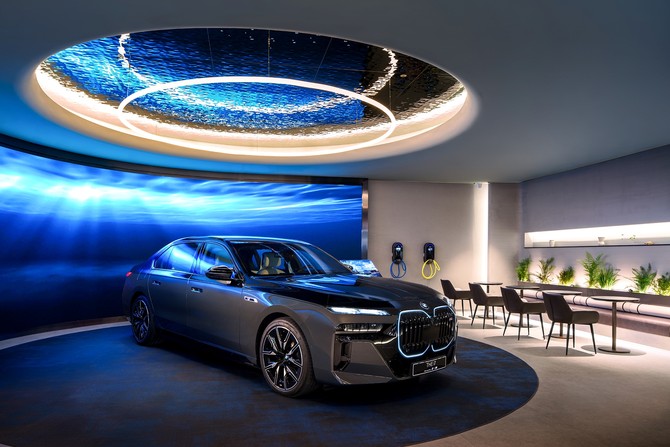 새로운 개념의 전기차 충전소인 BMW 차징 허브 라운지. ⓒ BMW 그룹 코리아