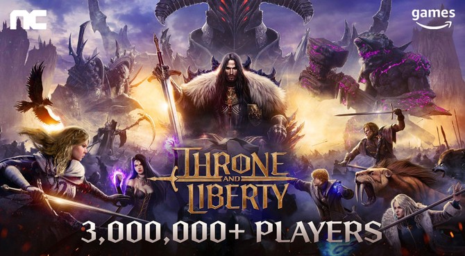 엔씨소프트(036570)가 지난 1일 글로벌 론칭한 'THRONE AND LIBERTY(이하 TL)'가 서비스 한 달을 맞았다. ⓒ 엔씨소프트