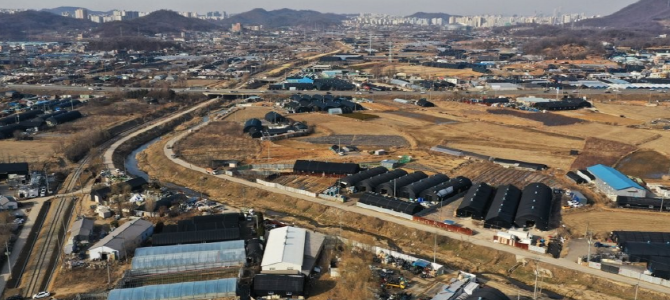 국토교통부가 총 6만7000 가구 공급을 목표로 추진하는 3기 신도시 광명시흥 공공주택지구의 지구계획을 승인했다고 30일 밝혔다. © 연합뉴스