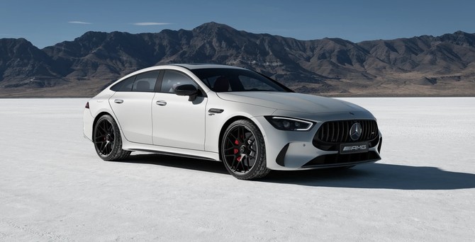메르세데스-AMG GT 43 4MATIC+ 그레이트 화이트 에디션. ⓒ 메르세데스-벤츠 코리아