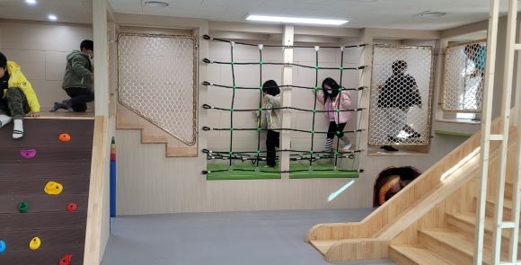 김천초등학교 놀이중심 공간 재구조화 모습. ⓒ 경북교육청