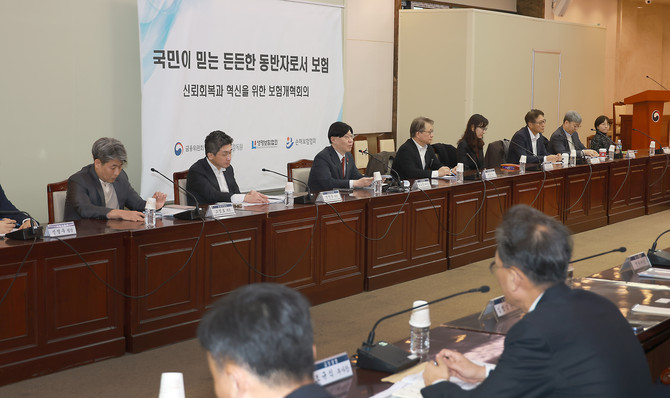 17일 금융위원회는 제5차 보험개혁회의를 통해 논의된 보험판매수수료 개편방향을 발표했다. ⓒ 금융위원회