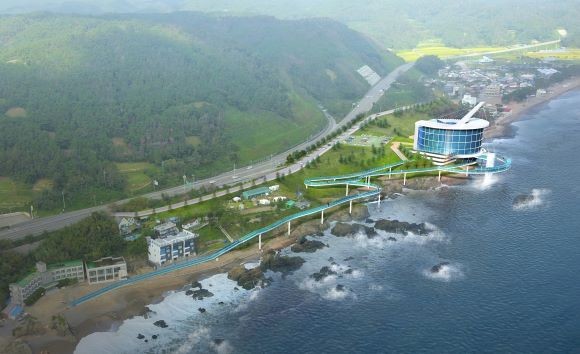 동해안내셔널 트레일 조성사업 조감도. ⓒ 경주시