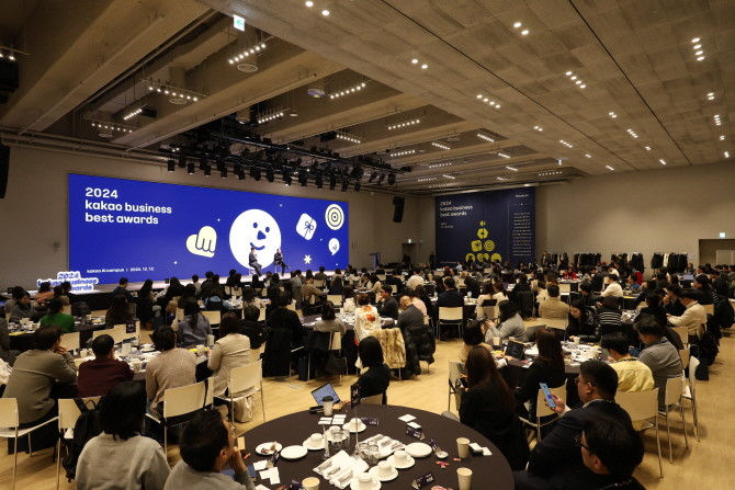 노랑풍선은 지난 12일 카카오가 주최한 '2024 카카오비즈니스 베스트 어워즈'에 여행사 최초 입상해 우수상을 수상했다. © 노랑풍선