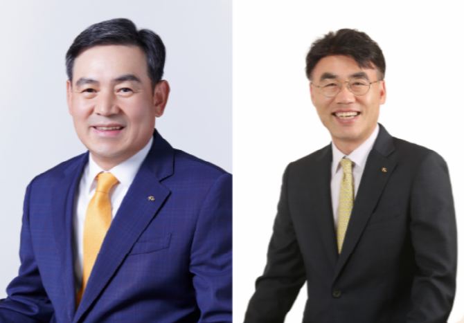 김성현 KB증권 기업금융(IB)부문 대표(왼쪽)와 이홍구 자산관리(WM)부문 대표. ⓒ KB증권