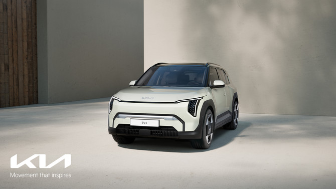 기아의 전용 콤팩트 전기 SUV 'EV3'. ⓒ 기아