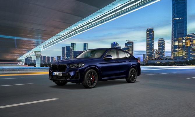 X4 xDrive20i M 스포츠 프로 탄자나이트 블루 에디션. ⓒ BMW 코리아