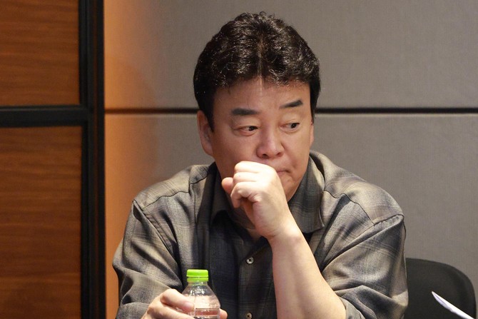 백종원 더본코리아 대표가 지난해 10월 열린 더본코리아 IPO 기자간담회에 참석했다. ⓒ 연합뉴스