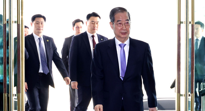 헌재가 한 총리의 탄핵심판 청구를 기각했다. ⓒ 연합뉴스