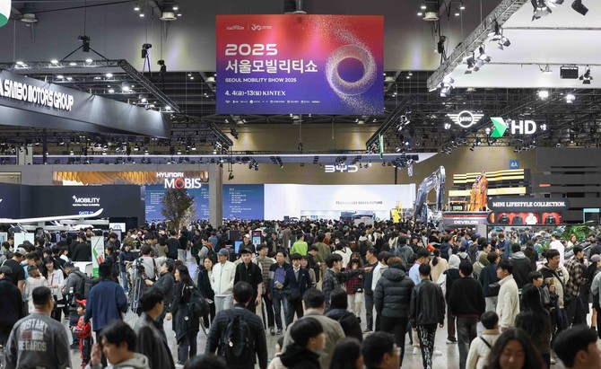 2025 서울모빌리티쇼 현장 모습. ⓒ 서울모빌리티쇼조직위원회