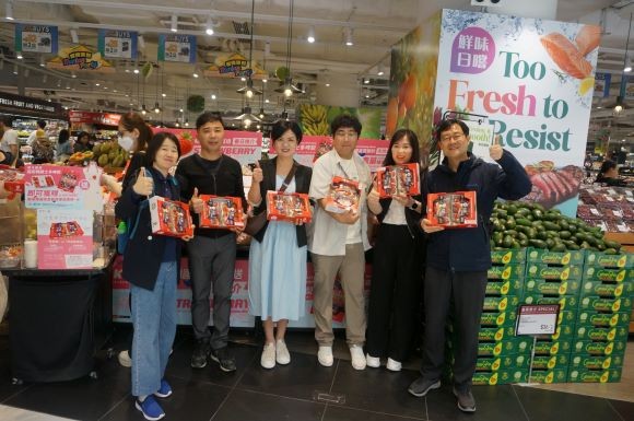 고령군은 지난 5일부터 11일까지 7일간 고령딸기 주요 수출국인 홍콩 현지에서 '2025 고령딸기 홍콩 홍보판촉행사'를 진행하고 있다. ⓒ 고령군