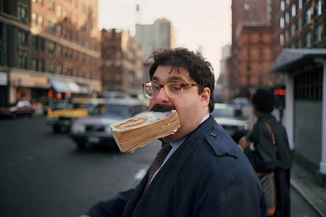 '<Sidewalk, New York City 1993> © Jeff Mermelstein'. ⓒ 라이카 카메라 코리아
