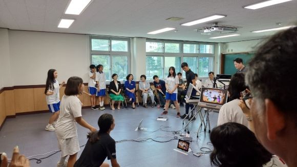 지난 2024년 수업전문가 활동 모습(수업선도교사 인증 교사). ⓒ 경북교육청