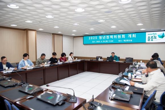 울릉군 2025 청년정책위원회 개최 모습. ⓒ 울릉군