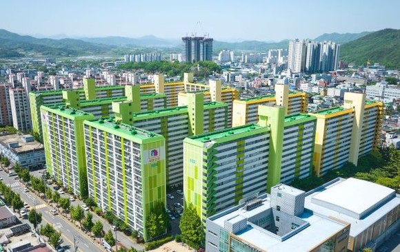화순군 만원임대주택 전경. ⓒ 화순군