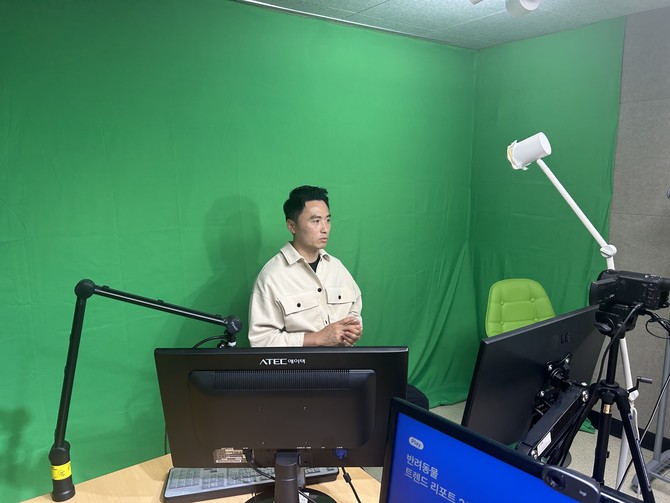 권혁필 에듀펫 대표가 제대군인 대상 반려동물 창업 워크숍을 진행하는 모습 ⓒ 서울제대군인지원센터