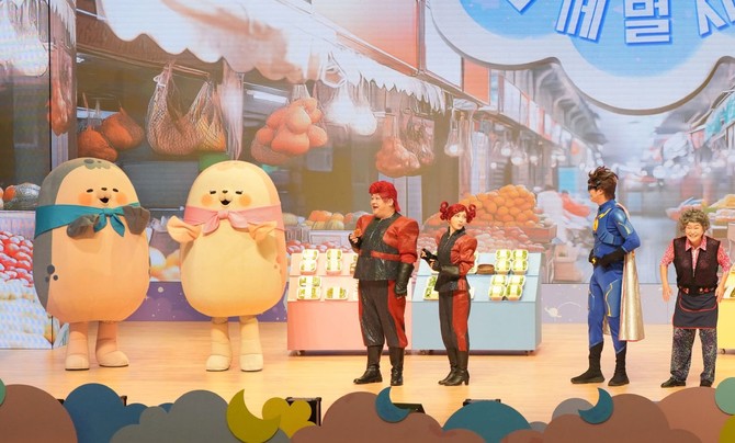 지난 5월23일 서산시 문화회관에서 진행된 EBS 모여라 딩동댕 공연 모습. ⓒ 서산시