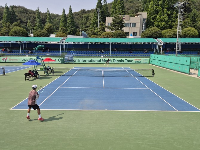 2025 ITF '오리온닥터유배 창원 국제남자테니스 투어대회' 개막. ⓒ 창원시