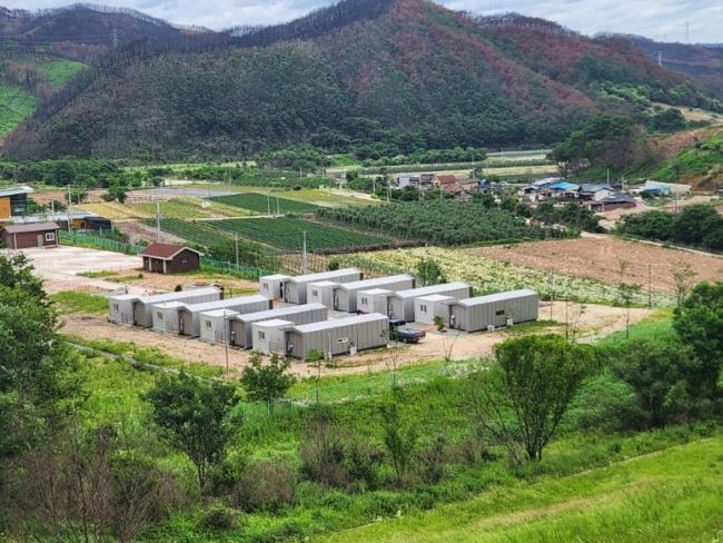 영양군은 산불 이재민 위한 임시조립주택 입주를 완료했다. ⓒ 영양군