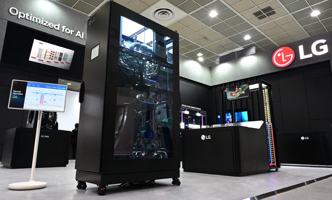 AI 데이터센터 액체 냉각 솔루션인 'CDU'. ⓒ LG전자