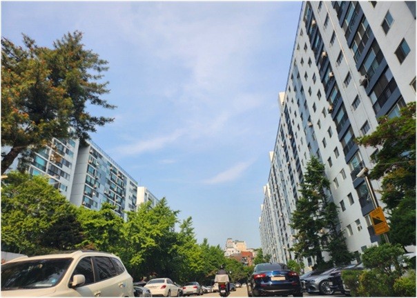 방배신삼호 아파트 전경. © HDC현대산업개발