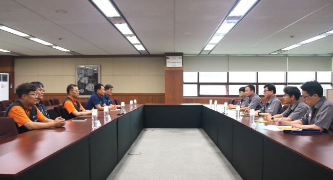 금호타이어 광주공장 재건과 관련해 노사가 특별합의를 진행하고 있다. ⓒ 금호타이어