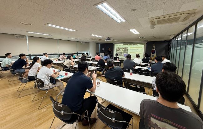 한국한의약진흥원이 주최한 외국인환자 유치 역량강화 교육이 지난 24일 서울분원 세미나실에서 개최됐다. ⓒ 한국한의약진흥원