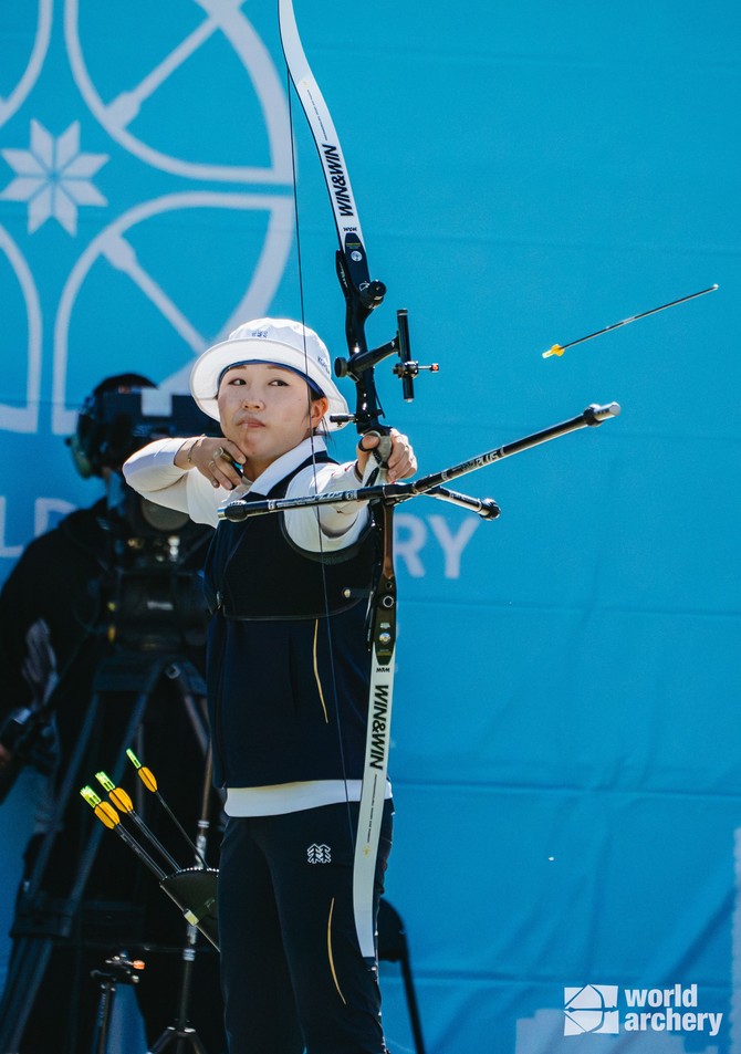 U-21 국가대표 한 솔 선수, 유스세계선수권 입상 이미지. ⓒ 홍성군