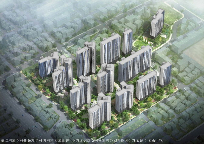 두산위브&수자인 부평 더퍼스트 조감도. Ⓒ 두산건설