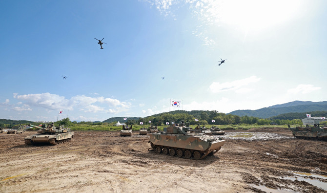 '2025 지상군페스티벌'은 오는 21일까지 계룡대 활주로에서 57개의 다채로운 프로그램을 운용한다. ⓒ 육군
