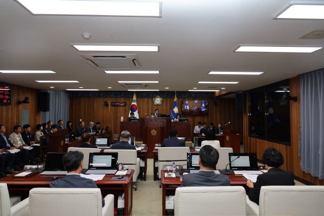 울진군의회는 22일, 11일간의 제286회 임시회 일정을 마무리했다. ⓒ 울진군의회