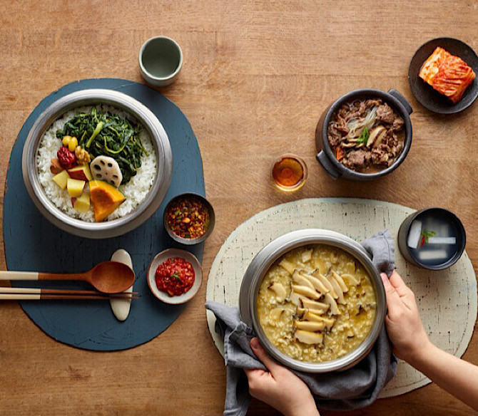 죽이야기는 솥죽·솥밥 중심의 한식 캐주얼 레스토랑으로 전환을 시도하고 있다. ⓒ 죽이야기