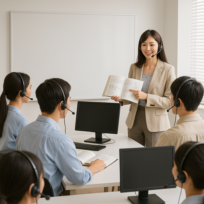 컨택센터 교육생에게 지급할 교육비 기준이 명확하지 않아 현장에서 혼란이 빚어지고 있다. ⓒ 챗GPT 생성 이미지