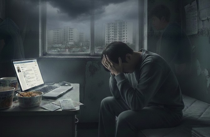 최근 우리 청년세대가 노동시장 진입 단계부터 장기 구직과 고액 월세라는 이중고에 시달려 생애 전체의 고용 안정성과 자산 형성이 저해되는 구조적 위기에 직면했다는 분석이 나왔다. © 제미나이 생성 이미지