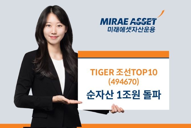 미래에셋자산운용은 'TIGER 조선TOP10 ETF '의 순자산이 1조원을 돌파했다고 20일 밝혔다. ⓒ 미래에셋자산운용