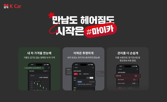 케이카의 카 라이프 파트너 서비스 마이카 누적 등록대수가 10만대를 돌파했다. ⓒ K Car