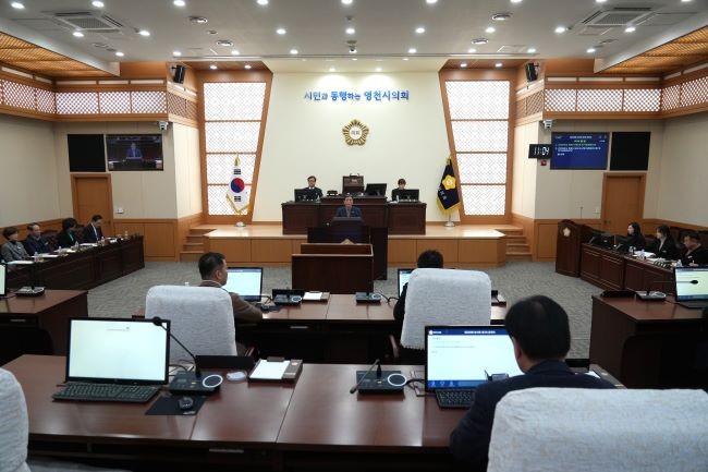 영천시의회는 6일 제250회 임시회 제3차 본회의를 끝으로 12일간의 의사일정을 마무리했다. ⓒ 영천시의회